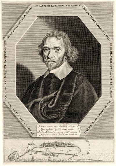 Clément Métezeau (1581 - 1652), French Architect by Michel Lasne